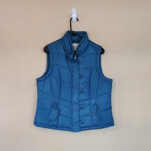 Teal puffer vest by Sonoma size 16